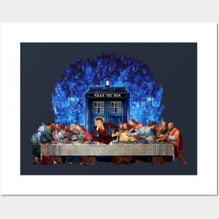 The Doctor Lost in the last Supper Posters and Art